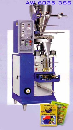 vertical packaging machine 3 side seal aw 6035 3ss powder seed granule