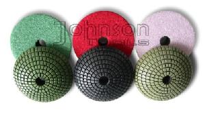 100mm Diamond Convex Polishing Pads