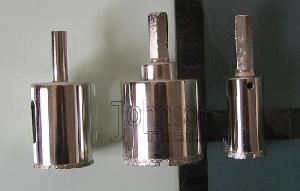 electroplated diamond core bits drilling glass