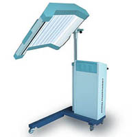 uv phototherpy lamp dermatology treatment radiation