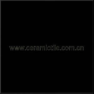 Pure Black Polished Porcelain Tile