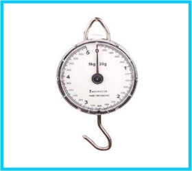 Clock Scale, Mechanical Scale, 5kg-10kg Abs Plastic Cover, Steel Hook And Handle, Two Calibrations