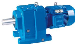 R Series Inline Coaxial Helical Gear Box With Motors Gearmotors Geared Motors