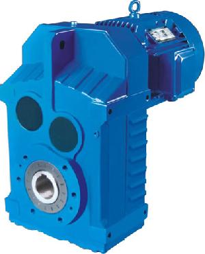 F Series Parallel Shaft Mounted Gearmotors Geared Motors Gear Box With Motor