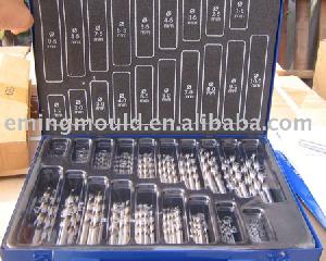 170 Pcs Hss-g Twist Drills Bits Din 338 In Metal Box