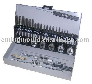 32 Pcs Tap And Die Set, Threading Tool Die Sets, Hand Taps Din 352, Round Dies Din 223