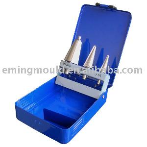 Sheet Metal Shell Drill Set In Metal Box, Cutting Tool Parts