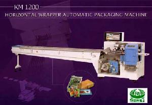 horizontal wrapper packaging machine km 1200