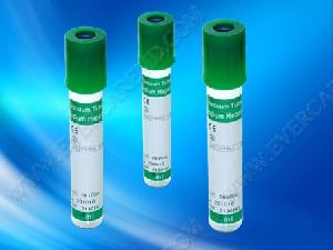 Heparin Lithium Or Sodium Vacuum Blood Collection Tube