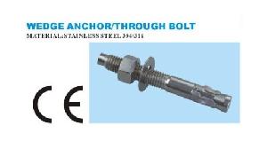 Selling Wedge Anchor / Through Bolt, Stainless Steel