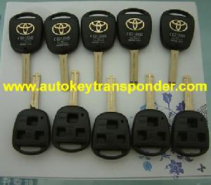 Toyota 3 Button Key Shell Toy 43