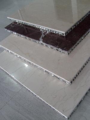 Cream Marfil Composite Aluminum Honeycomb Tile