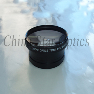 72mm Wide Angle Converter Lens For Digital Cameras / 52mm 0.45x Wide Angle Lens