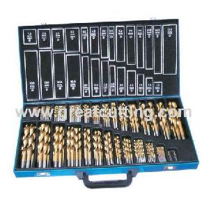 220 Pcs Twist Drills Din 338 In Metal Box, Jobber Drills, Tool Sets