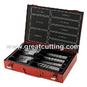 40 Pcs Sds Hammer Drills In Metal Box, Normal Flute Or Double Flute