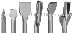 Sds Chisels, Point Flat Chisels