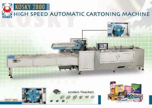 High Speed Automatic Cartoning Machine Kosky 2800