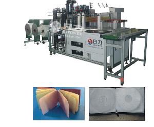 Hc-400 Ultrasonic Cd Sleeve Making Machine