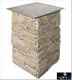 culture stone wall