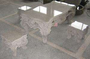 Granite / Marble Tables And Chairs