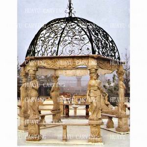 Hand Carved Marble Gazebo