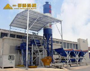 concrete mixing plant qft10 15 block line