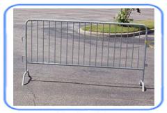 pedestrian barriers dipped galvanized