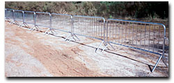 Traffic Barricades, Crowd Control Barrier, Hot Dipped Galvanized, Powder Coating