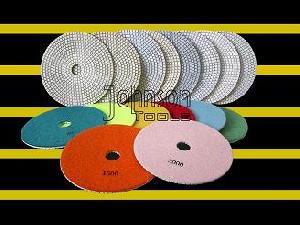 diamond tool grinding 180mm wet polishing pads