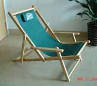 Manufacture And Export Wooden Beach Chair Deck Chair With Armrests Bz002m