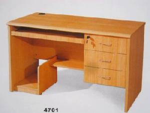 office clerk table computer desk station furniture