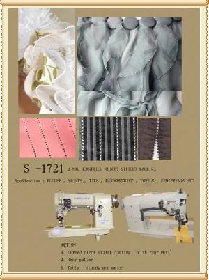 Twin Needle Hemstitch Picot Stittch Sewing Machine