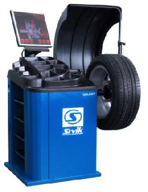 Galaxy Lcd Monitor One Touch Computerized Wheel Balancer, Orign Of Russia