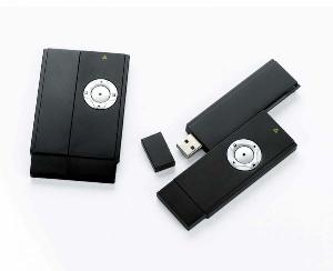 V365 Mini Card Wireless Presenter With Laser Pointer