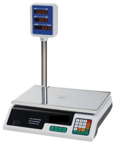 24keys Digital Price Counting Scale With A Pole Led Display 3kg-30kg