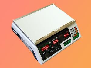 Digital Price Counting Platform Scale Capacity 6kg / 2g Red Color Led Display.