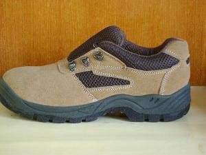 Suede Leather Safety Shoes