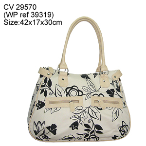 canvas fashion handbag