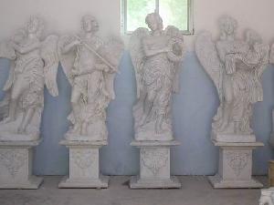 A Set Of Angele Stone Carving