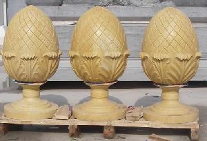 Marble Pineapple, Garden Marble Urns