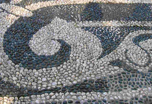pebble mosaic