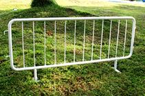 Crowd Control Fencing, Galvanized Barricades Made By Qingdao Yongchang