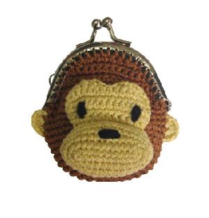 Monkey Key And Coin Wallet