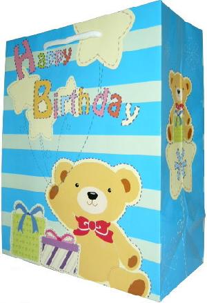 Sell Design Custom And Own Brand Paper Carrier Bags Birthday