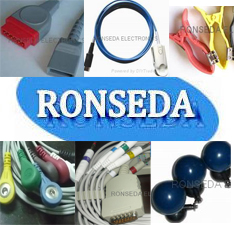 Ronseda Ecg Cable Mindray 3 Leads Suction Electrode Ibp Cable Holter Leads