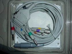 Welch Allyn Cpr-un-ubd Pro Recorder System Ecg Ekg Cable Patient Cable