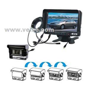 7 Inch Wireless Reversing Backup System, With Auto Shutter Camera, Free Voltage Input Dc11-32v