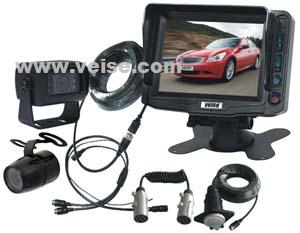 rear view camera system 5 tft lcd monitor removable sun visor voltage dc1