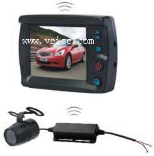 Wireless Rear View System, 3.5 Inch Digital Lcd Color Monitor, Dc11-32 Volt