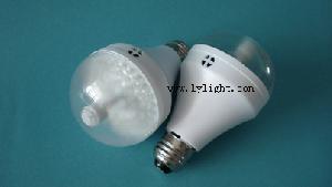 motion bulb led sensor lamp infrared light pir lighting dusk dawn illumination